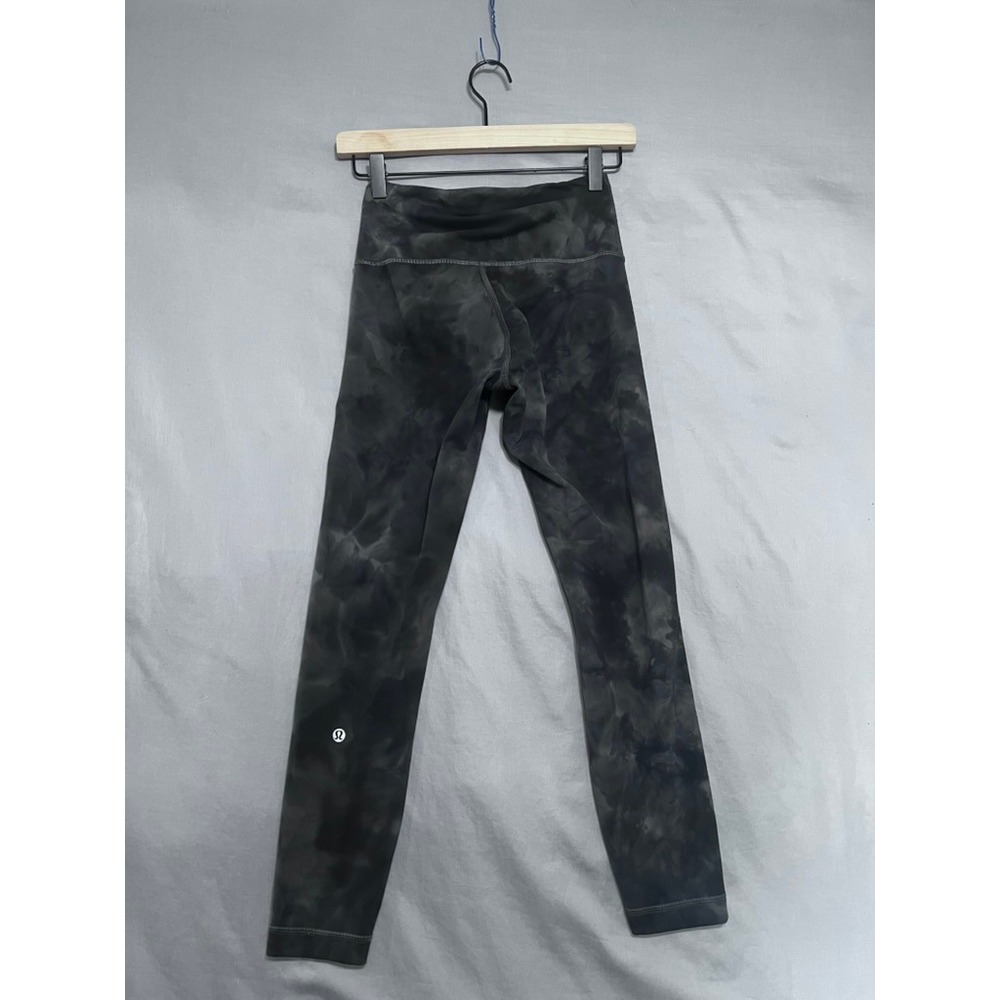 Lululemon Align High-Rise Pant 25 Diamond Dye Graphite Grey Bronze Green Size 6